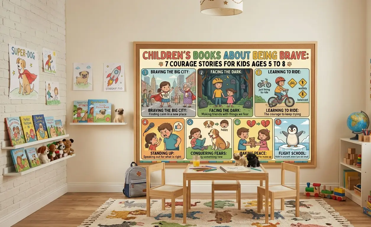 Children’s Books About Being Brave: 7 Courage Stories for Kids Ages 5 to 8