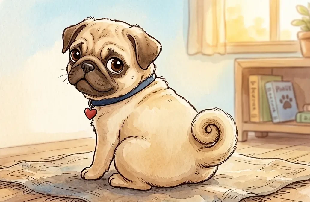 Why Do Pugs Have Curly Tails? The Science Behind the Curlicue (and What It Means When It Uncurls)